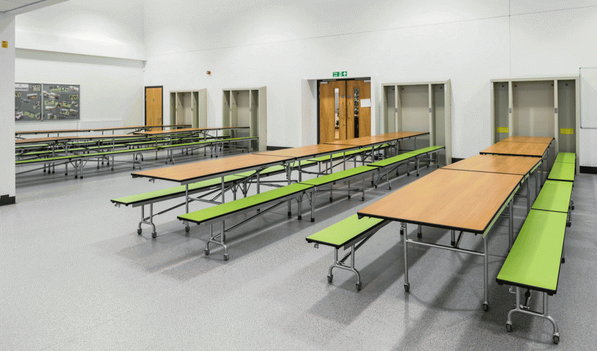 Delivering a multi-use dining hall